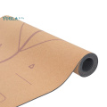 Yugland Wholesale Custom Logo Yoga Matte Eco-friendly cork yoga mats natural organic Natural